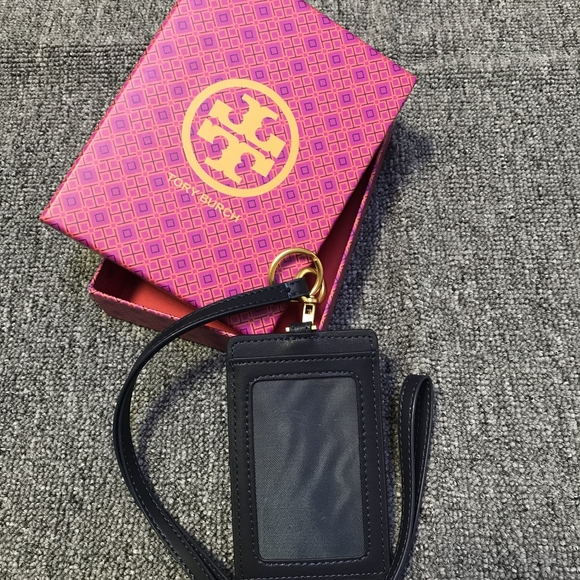 Navy Lanyard ID Credit Card Holder - Picture 5 of 5